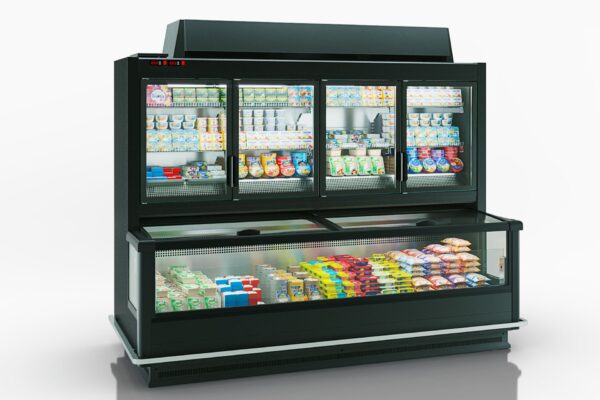 Витрина для замороженных продуктов Alaska combi 2 AHV 110 LT D/C A Hitline 