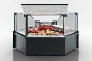 Витрина Missouri MC 120 deli PP/PS/self M  угловые элементы Hitline