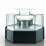 Витрина Missouri MC 100 deli PP/PS/self M/A  угловые элементы Hitline