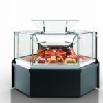 Витрина Missouri MC 100 deli PP/PS/self M/A  угловые элементы Hitline
