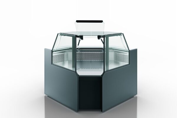 Витрина Missouri MC 100 deli PP/PS/self M/A  угловые элементы Hitline