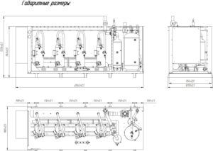 Многокомпрессоный агрегат на базе компрессоров Copeland M UMCF-S-4хZB19 F14